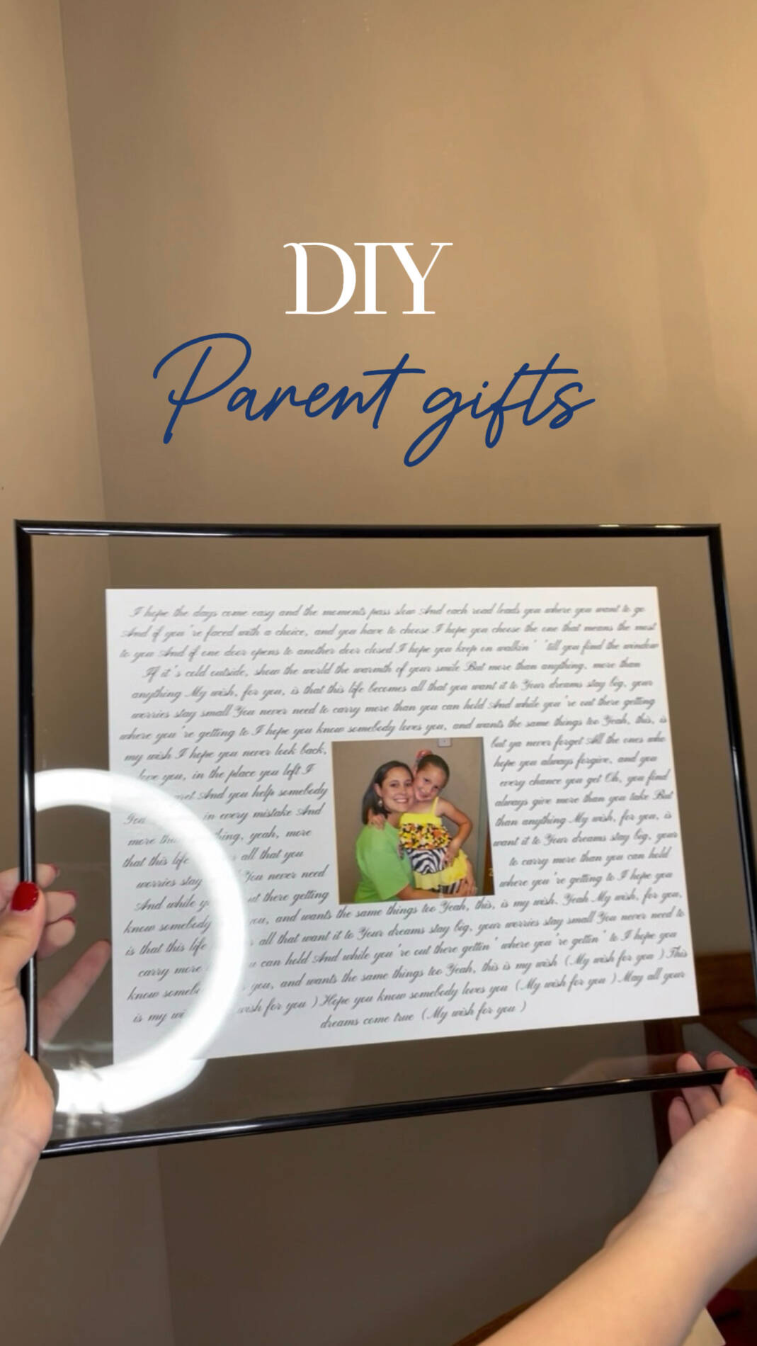 Parent Lyric Gift
